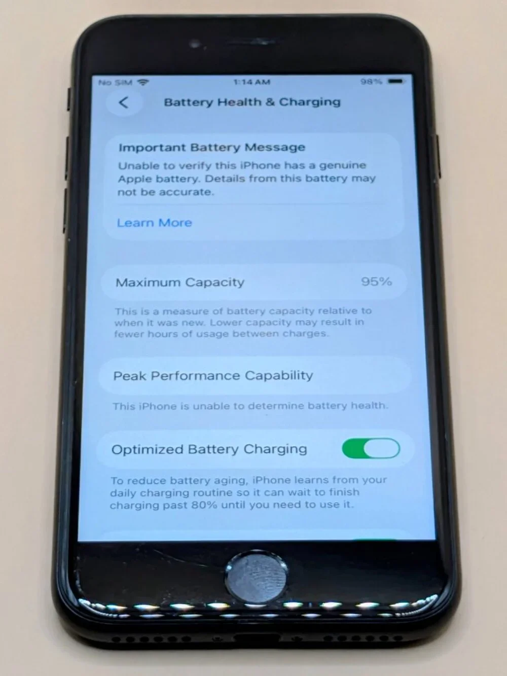 iPhone SE2 128GB (Unlocked)***
